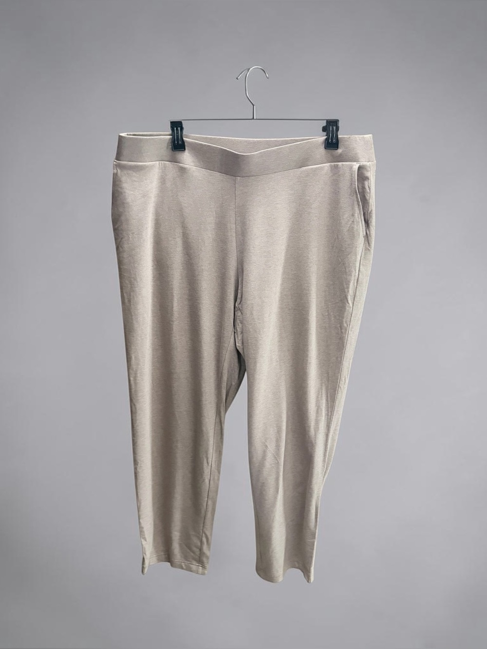 New J Jill Pure Jill Affinity French Terry Slim Leg Pants 3X